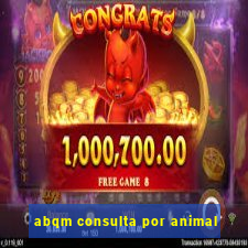 abqm consulta por animal